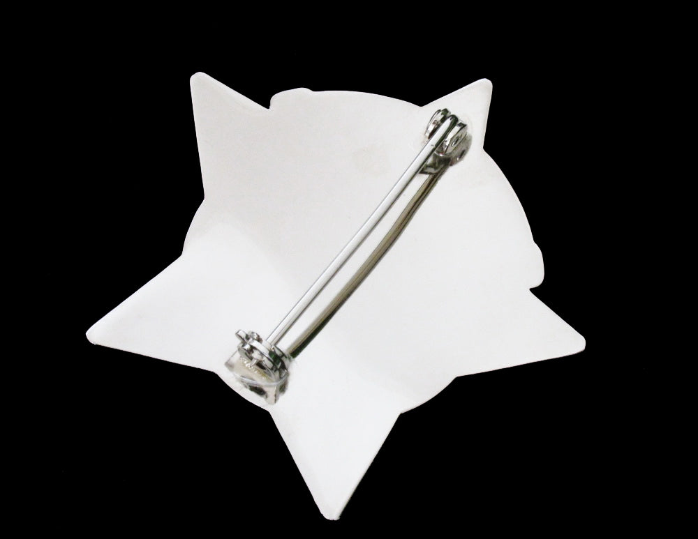 Chicago Sergeant Police Badge Solid Copper Replica Movie Props With Number 911