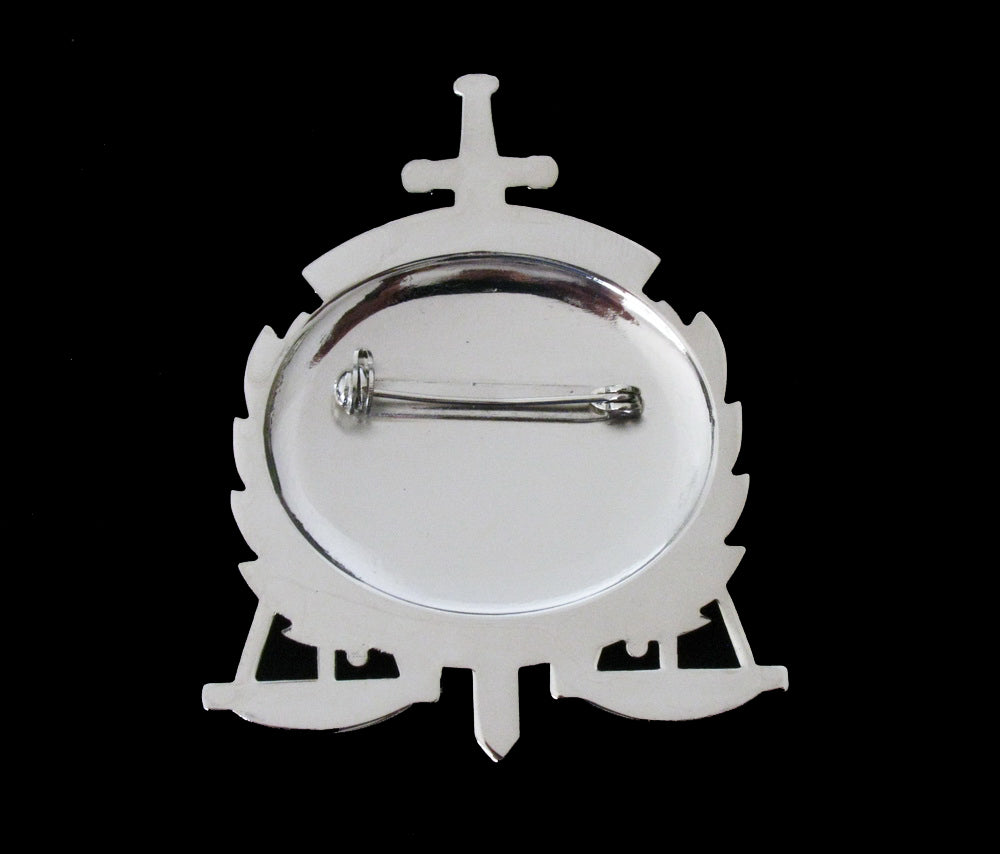 ICPO INTERPOL Counter Terrorism Expert Badge Solid Copper Replica Movie Props