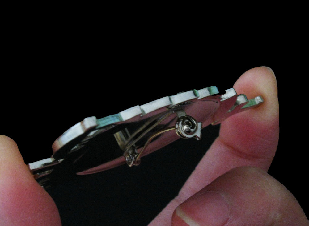 ICPO INTERPOL Counter Terrorism Expert Badge Solid Copper Replica Movie Props