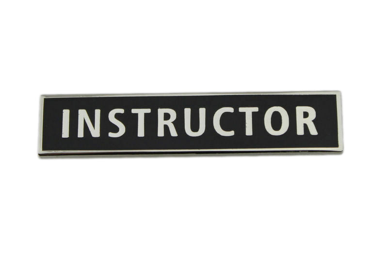 Instructor Citation Bar Police Merit Award Uniform Lapel Pin