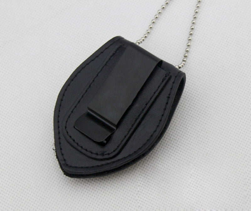 Multi-purpose Holder/ Holster/ Wallet For Multi-size Police Badges First-layer Genuine Leather
