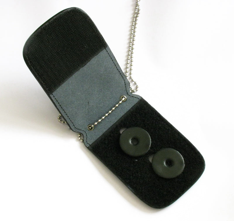 Multi-purpose Leather Holder/ Holster/ Wallet For Multi-size Police Badges & ID Card