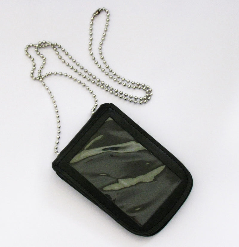 Multi-purpose Leather Holder/ Holster/ Wallet For Multi-size Police Badges & ID Card