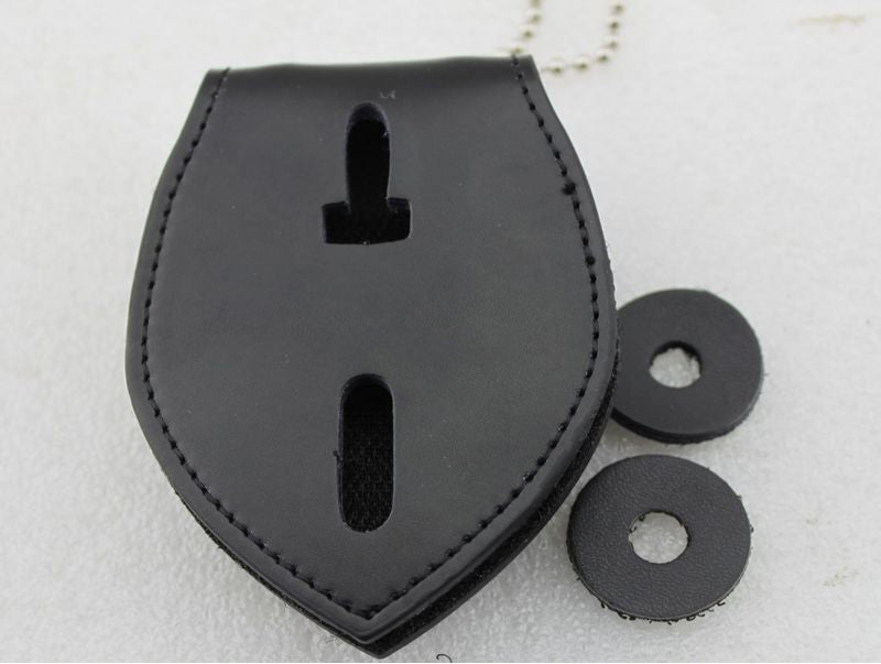 Multi-purpose Holder/ Holster/ Wallet For Multi-size Police Badges First-layer Genuine Leather