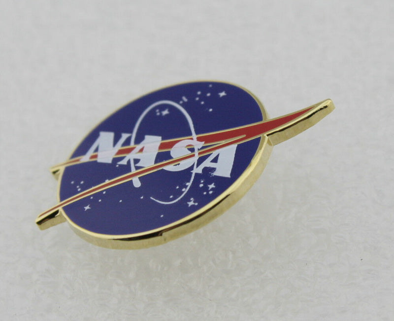 NASA Vector Logo Lapel Pin Movie Props