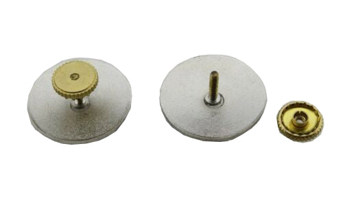 A Pair of NYPD New York City Sheriff Silver Collar Insignia Lapel Pins