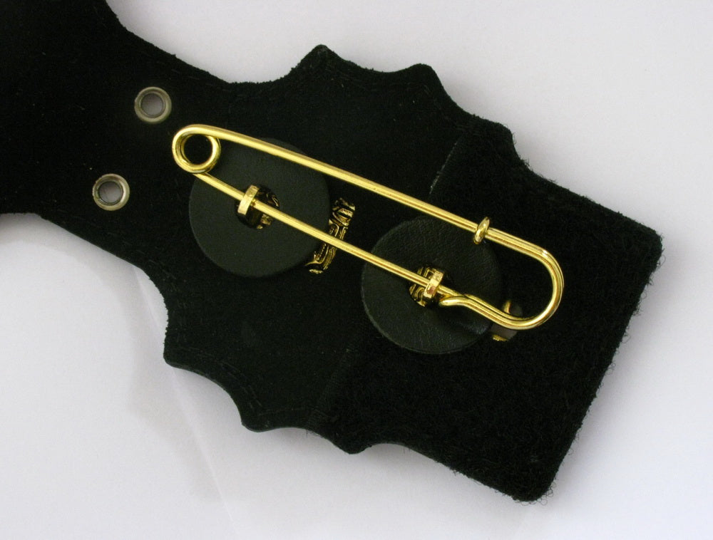 Genuine Leather Inset Type Holder/ Holster/ Wallet For NYPD Detective Police Badge