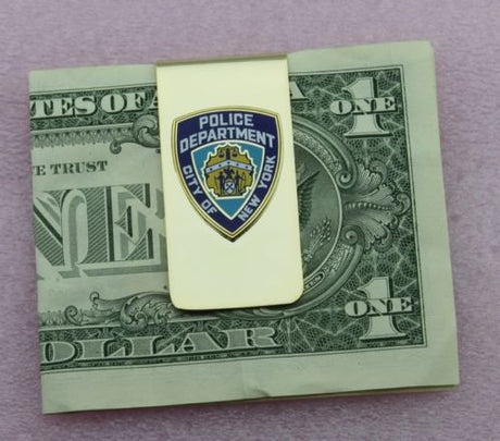 NYPD New York City Police Department Badge Money Clip