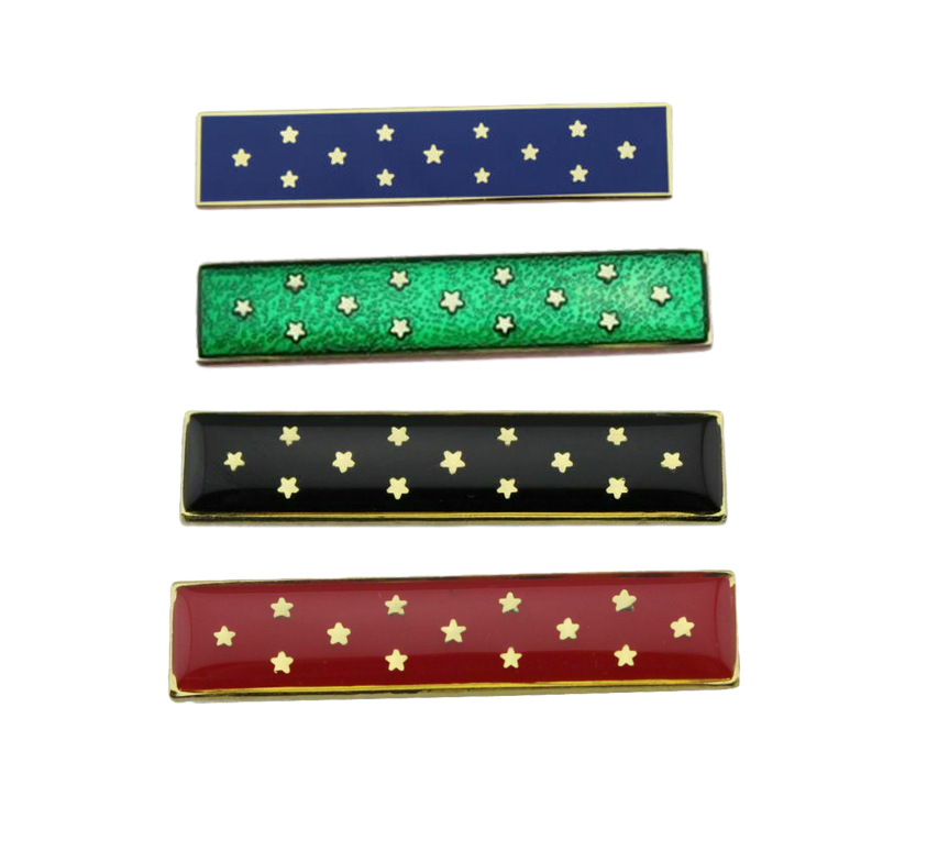US Police Citation Bar Medal of Honor Merit Service Award Uniform Commendation Lapel Pin
