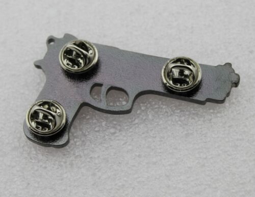Resident Evil Gun Pin Biohazard Promo S.T.A.R.S. Samurai Edge Metal Brooch Movie Props