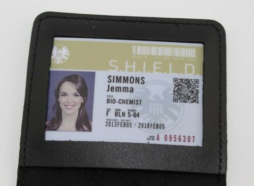 A Set of Marvel Agents of Shield S.H.I.E.L.D. Agent Badge Simmons Cosplay Movie Props