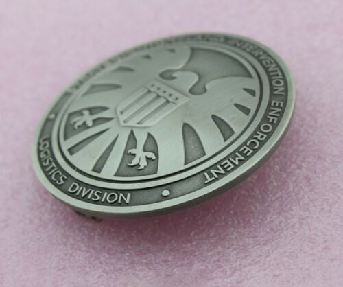 A Set of Marvel Agents of Shield S.H.I.E.L.D. Agent Badge Simmons Cosplay Movie Props