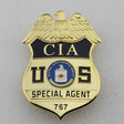 US CIA Special Agent Badge Solid Copper Replica Movie Props #767