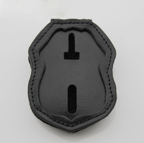 Genuine Leather Inset Type Holder/ Holster/ Wallet For US Federal Police Badges