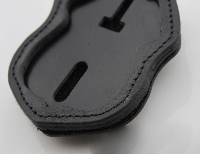 Genuine Leather Inset Type Holder/ Holster/ Wallet For US Federal Police Badges