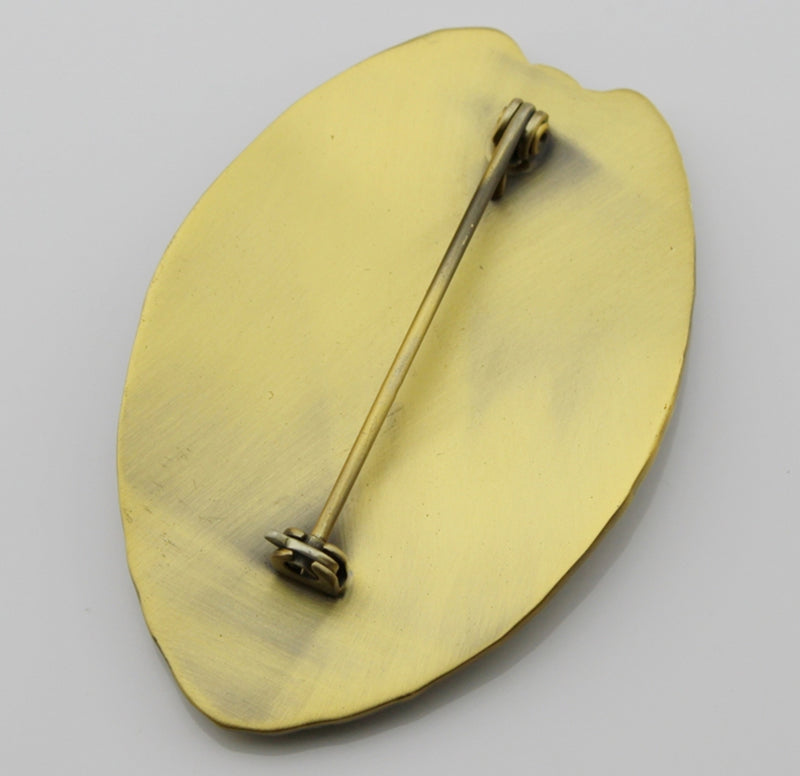 US Los Angeles Harbor Policeman LAPD Police Badge Solid Copper Replica Movie Props