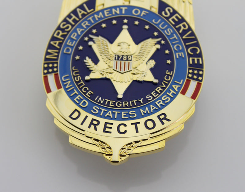 US Marshal Service Director/Deputy/Chief Deputy/ Badge Replica Movie Props