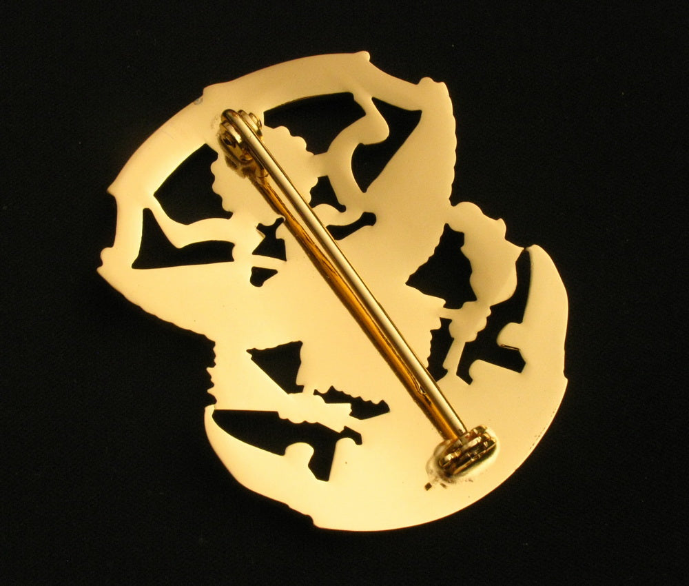 USPP United States Park Police Badge Solid Copper Replica Movie Props With Number 1116