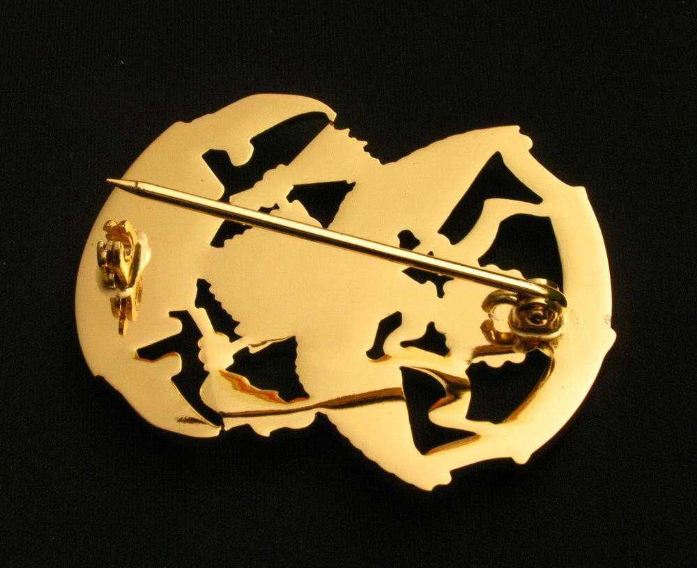 USPP United States Park Police Badge Solid Copper Replica Movie Props With Number 1116