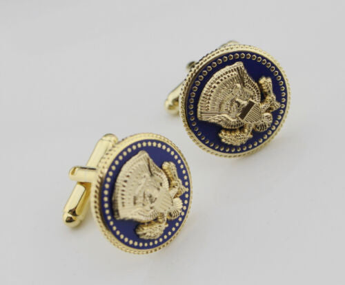 US President Badge Cufflinks/ Lapel Pin/ Tie Clip