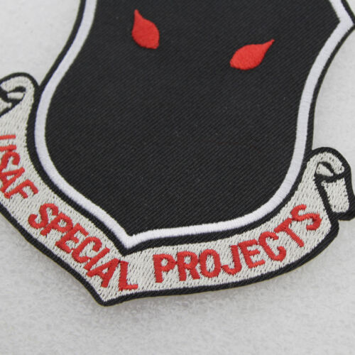 USAF Intelligence Special Projects Nro A Division Patch Black OPS Zone 51 Patch