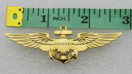 USMC US Marine Corps Pilot Aviator Wings Badge Lapel Pin