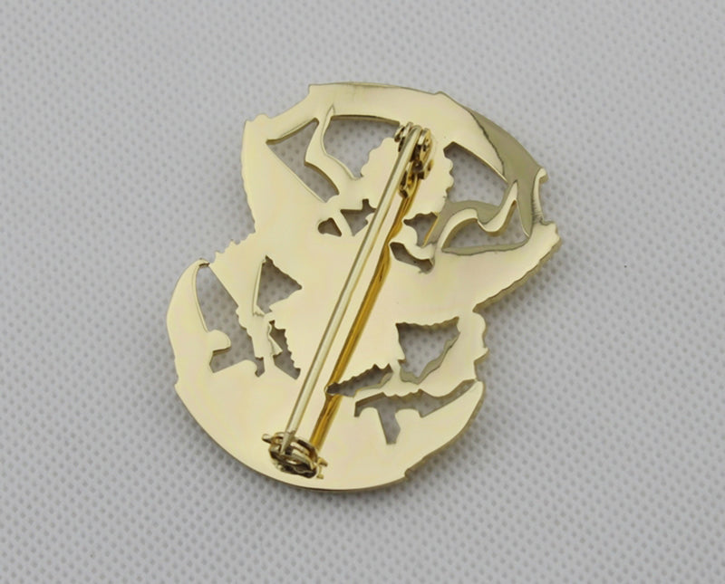 USPP United States Park Chief Police Badge Solid Copper Replica Movie Props