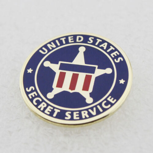 London Has Fallen Mike Banning USSS US Secret Service Lapel Pin Movie Props