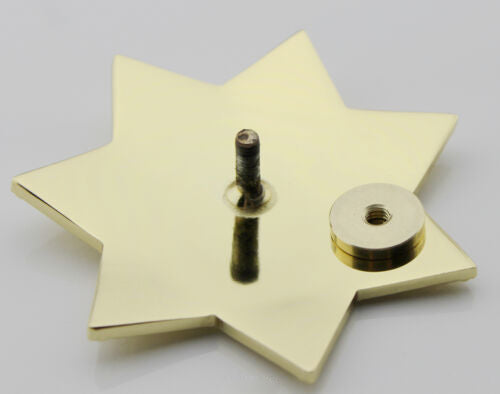 The Walking Dead King County Sheriff Badge Grimes Cap Badge Cosplay Movie Props