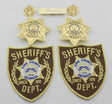 The Walking Dead King County Sheriff Badges Grimes Badges & Patches & Name Bar