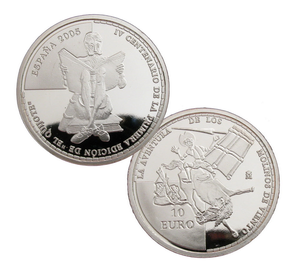 Western Masterpiece Don Quixote Silver Commemorative Coin