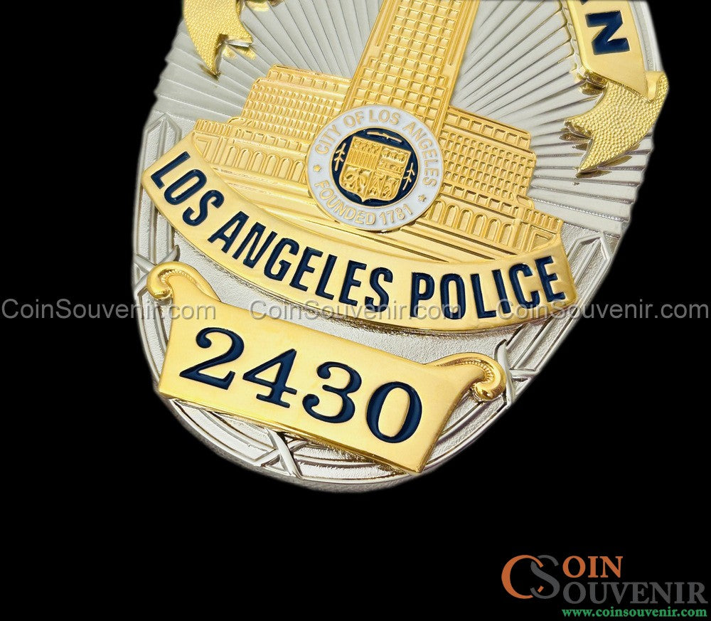 Adam 12 James Reed #2430 LAPD POLICEMAN Badge