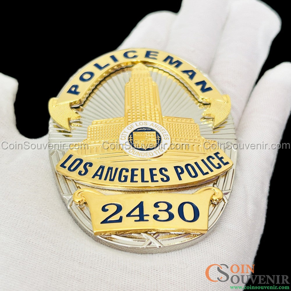 Adam 12 James Reed #2430 LAPD POLICEMAN Badge – Coin Souvenir