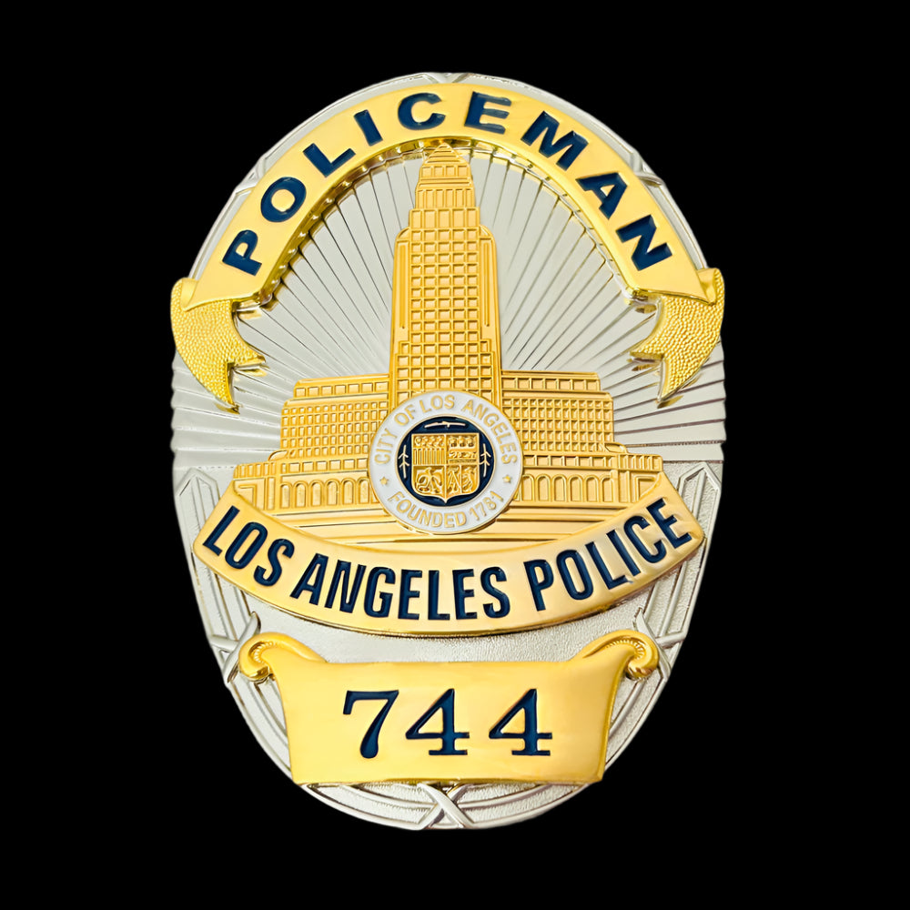 Adam 12 Pete Malloy #744 LAPD POLICEMAN Badge