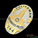 Adam 12 Pete Malloy #744 LAPD POLICEMAN Badge