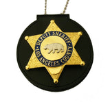 LASD Los Angeles County Deputy Sheriff Badge Customizable Rank and Number