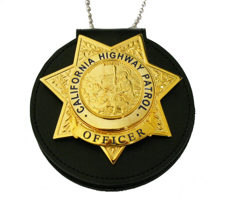 US CHP Officer Badge California Highway Patrol Customizable Number