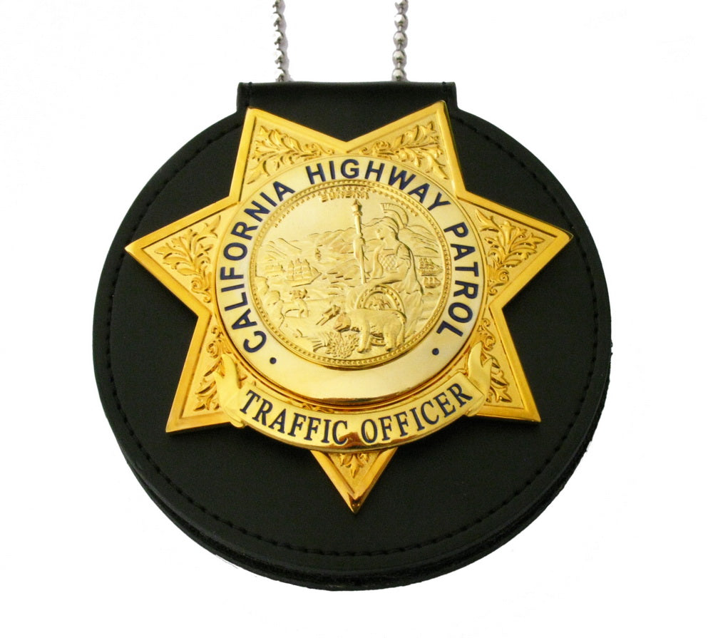 US CHP Traffic Officer Badge California Highway Patrol Customizable Number