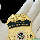 DHS OIG Office of Inspector General Special Agent Flat Badge For Shadow Box