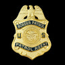 USBP Border Patrol Agent DOJ INS Badge Museum Quality