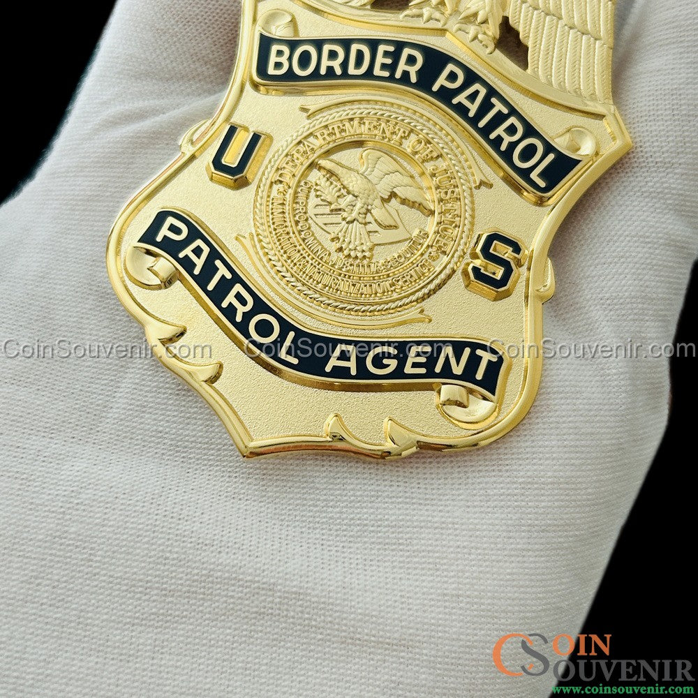 USBP Border Patrol Agent DOJ INS Badge Museum Quality