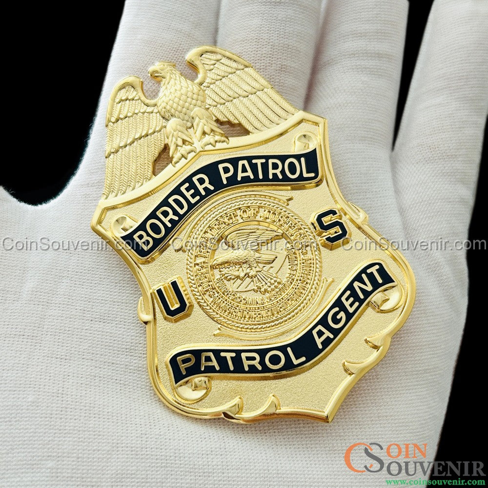 USBP Border Patrol Agent DOJ INS Badge Museum Quality