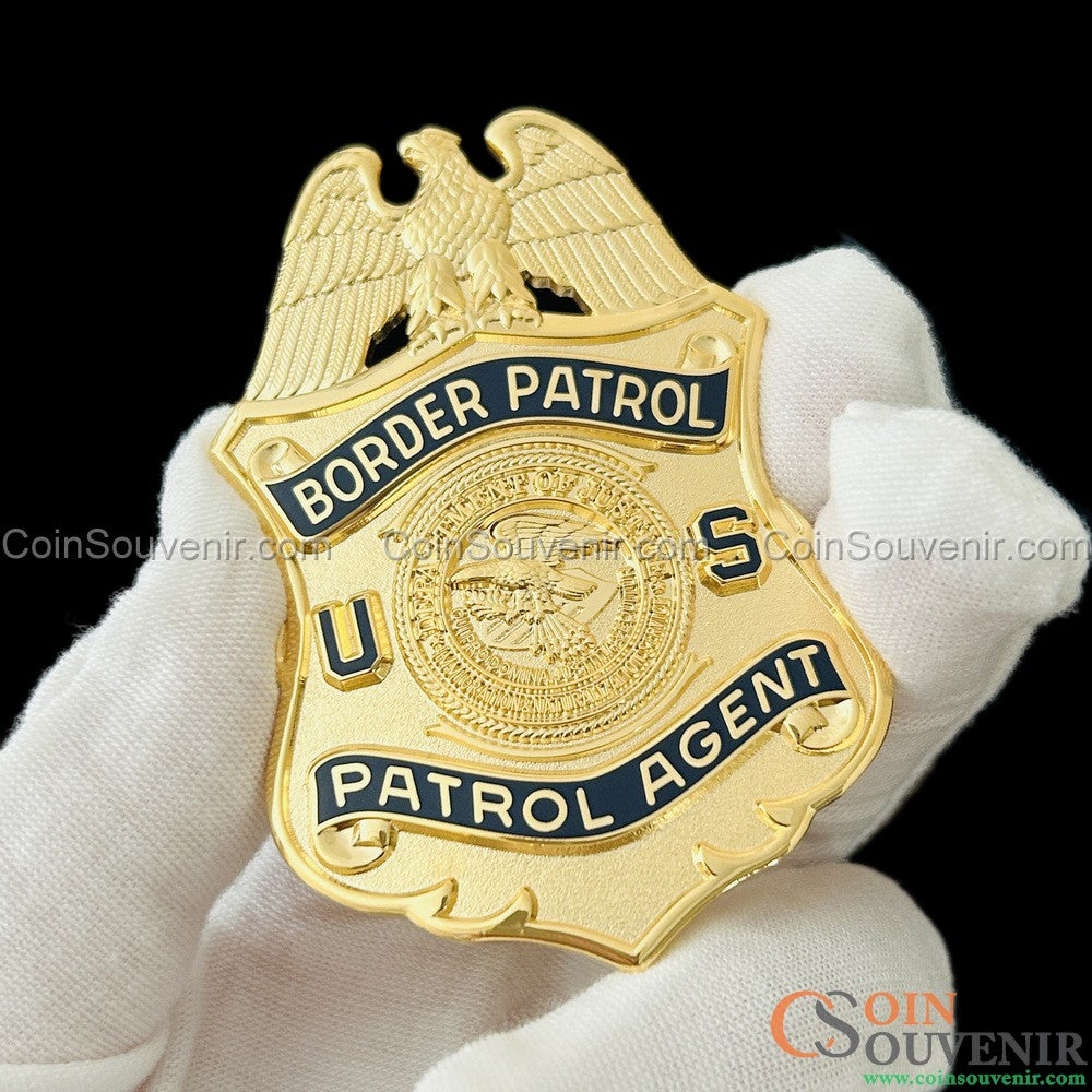 USBP Border Patrol Agent DOJ INS Badge Museum Quality