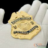USBP Border Patrol Agent DOJ INS Flat Badge For Shadow Box