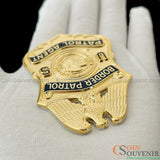 USBP Border Patrol Agent DOJ INS Flat Badge For Shadow Box