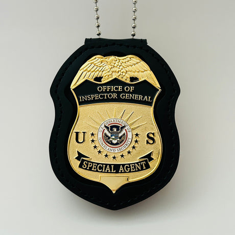 DHS OIG Office of Inspector General Special Agent Flat Wallet Badge