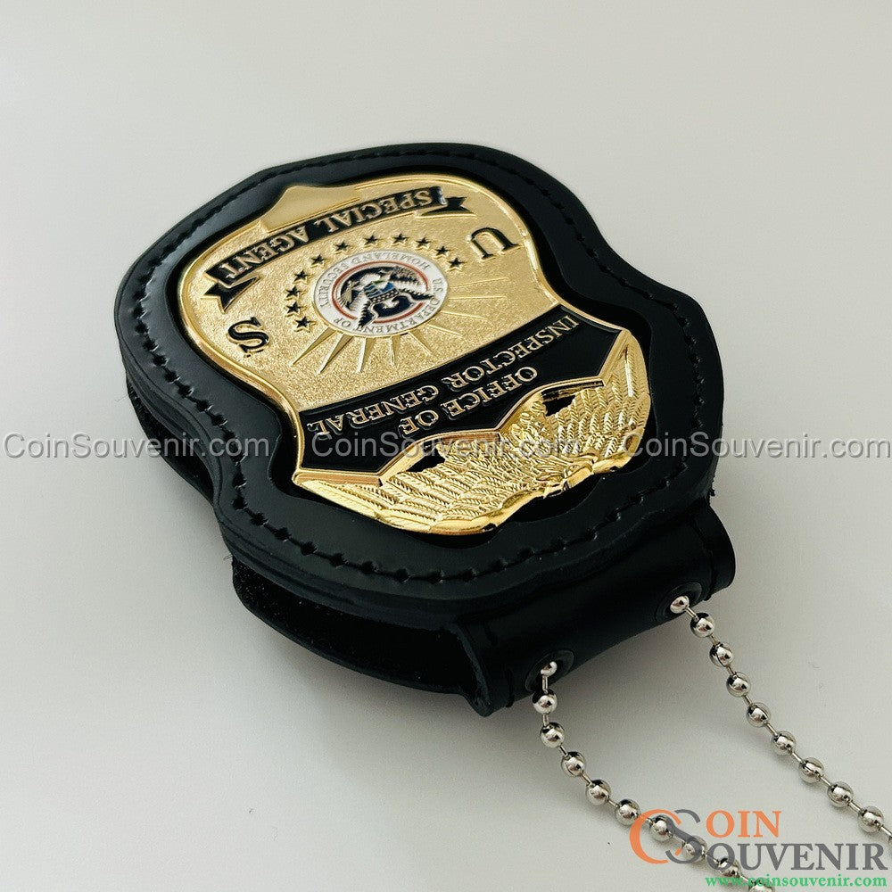 DHS OIG Office of Inspector General Special Agent Flat Wallet Badge