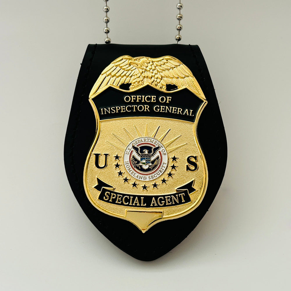 DHS OIG Office of Inspector General Special Agent Flat Wallet Badge