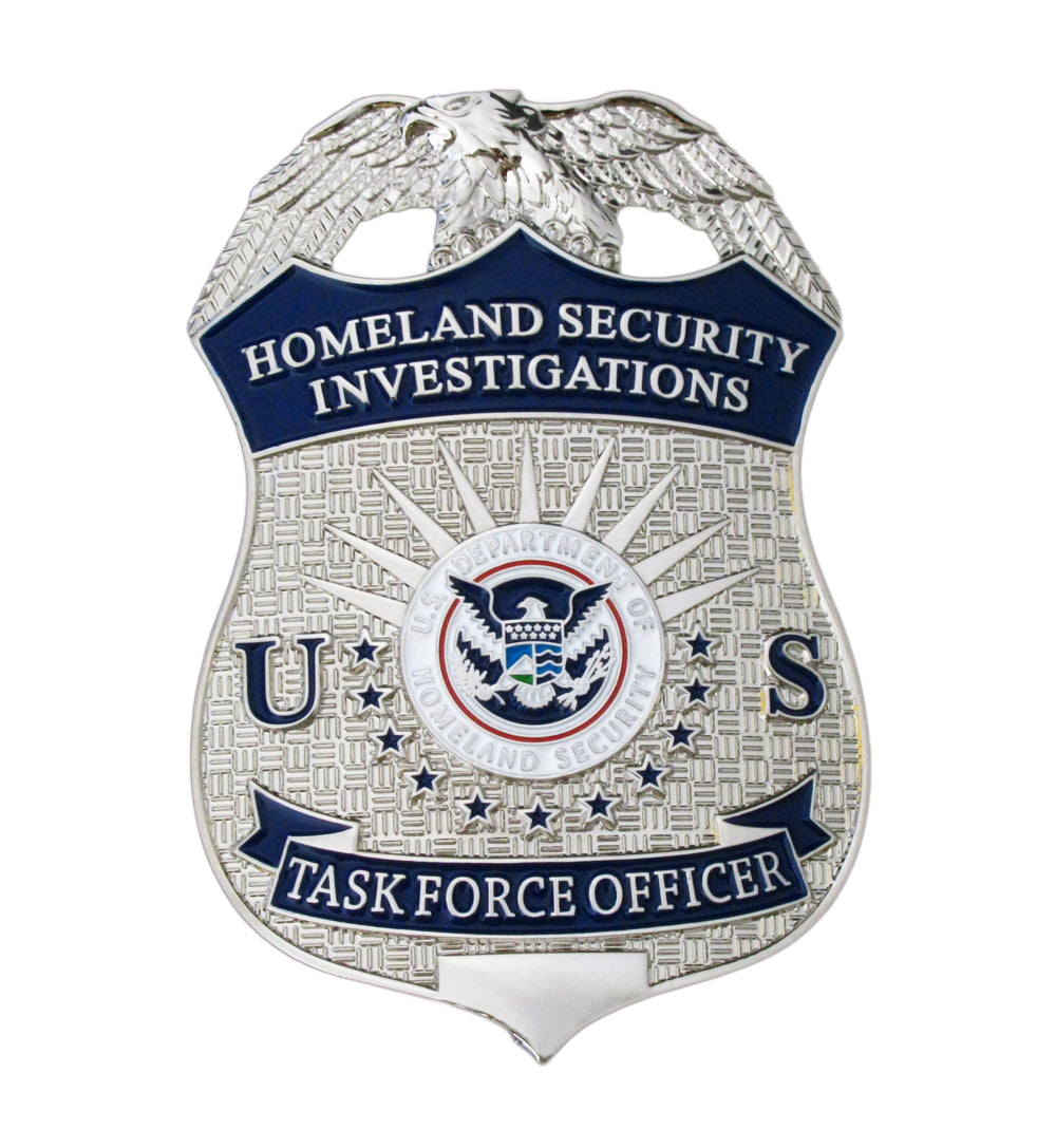 Amazon | FBI メタルバッジ レザーホルダー付き ロールプレイ