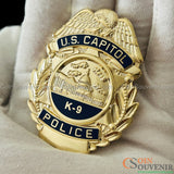 USCP K-9 U.S. Capitol Police Badge Customizable Name